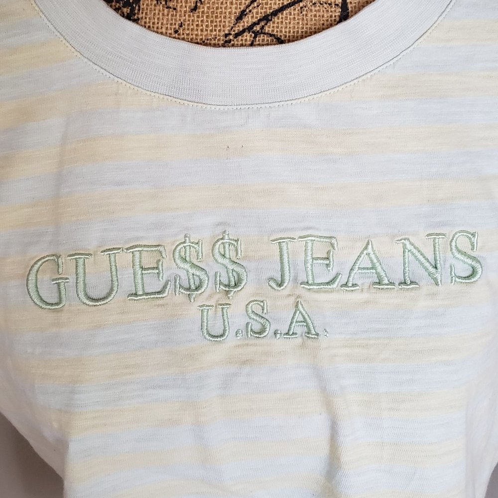 Guess x ASAP ROCKY Striped Crop Top - Picture 2 of 4